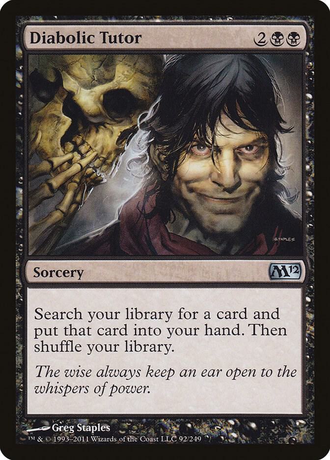 Diabolic Tutor card image