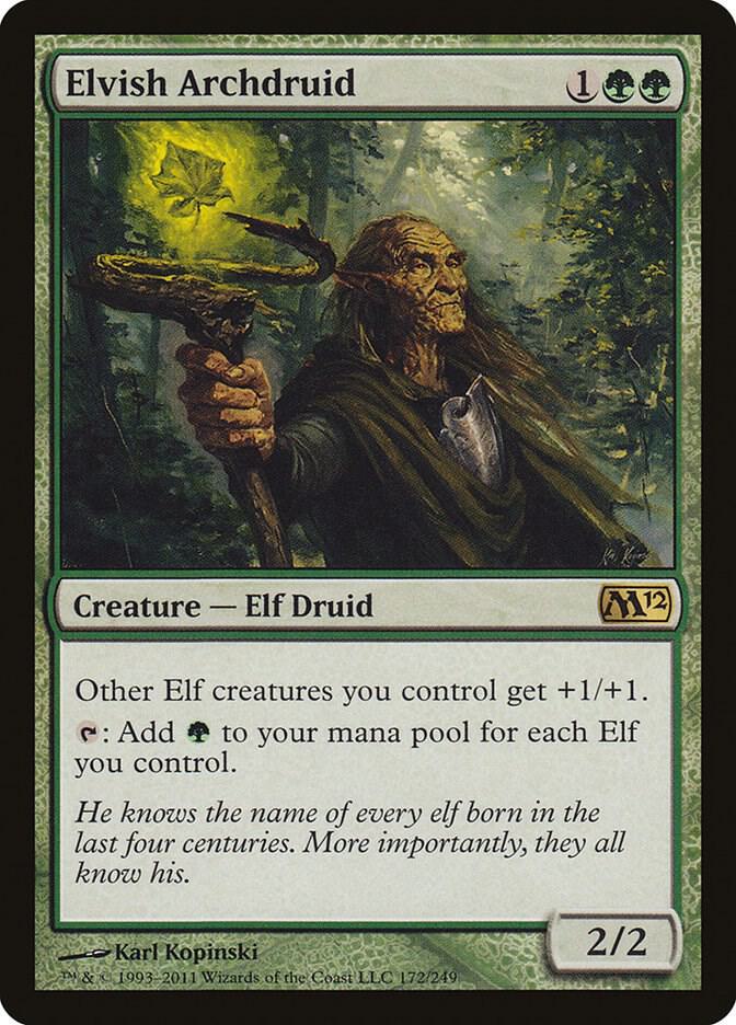 Elvish Archdruid card image