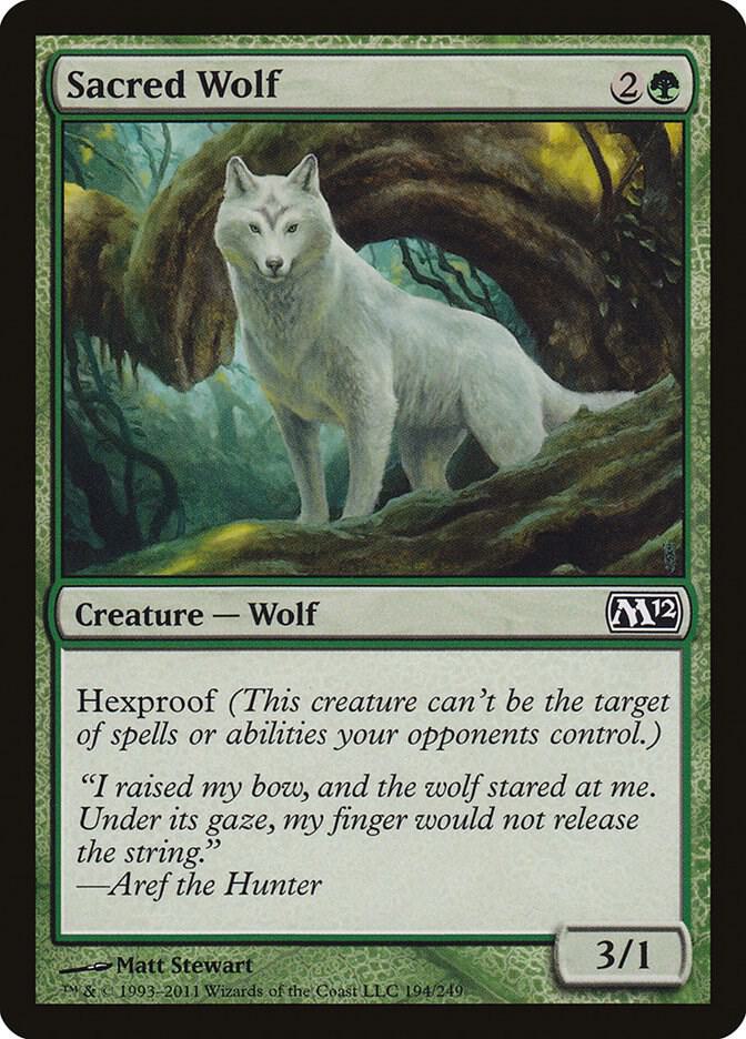 Sacred Wolf card image
