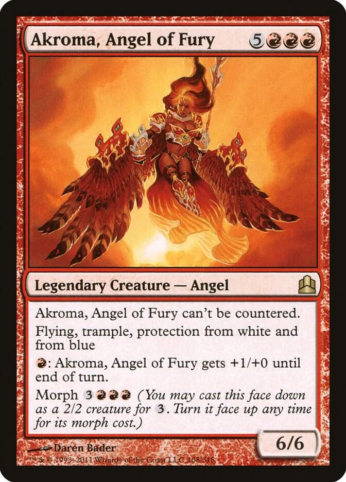 Akroma, Angel of Fury card image