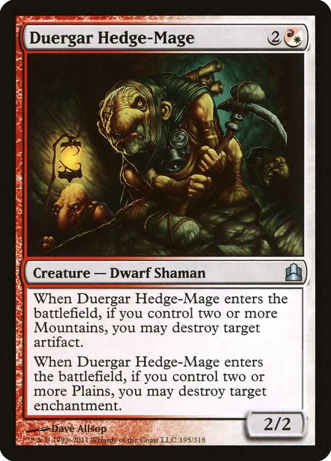 Duergar Hedge-Mage card image