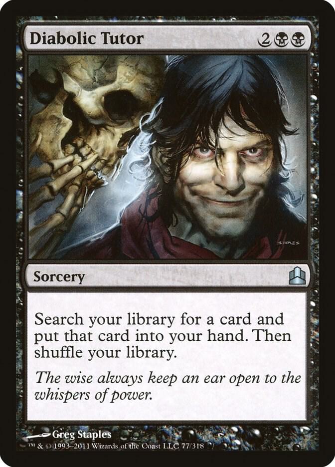Diabolic Tutor card image