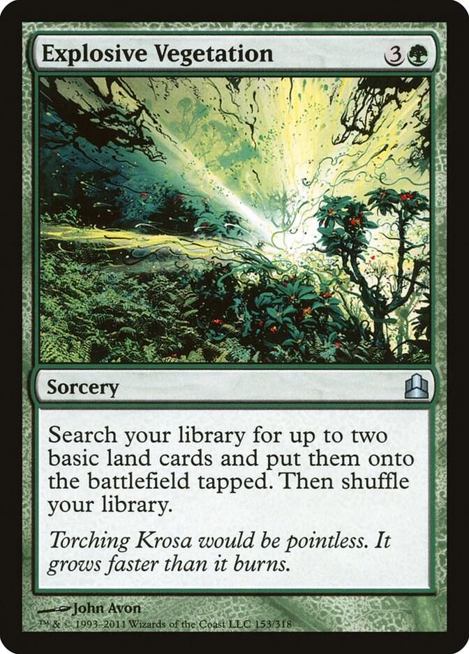 Explosive Vegetation card image