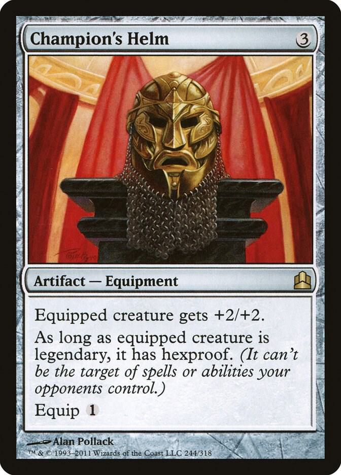 Champion's Helm card image