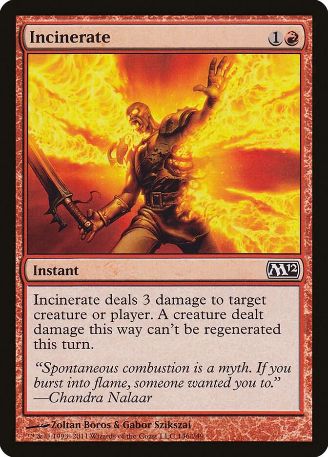 Incinerate card image