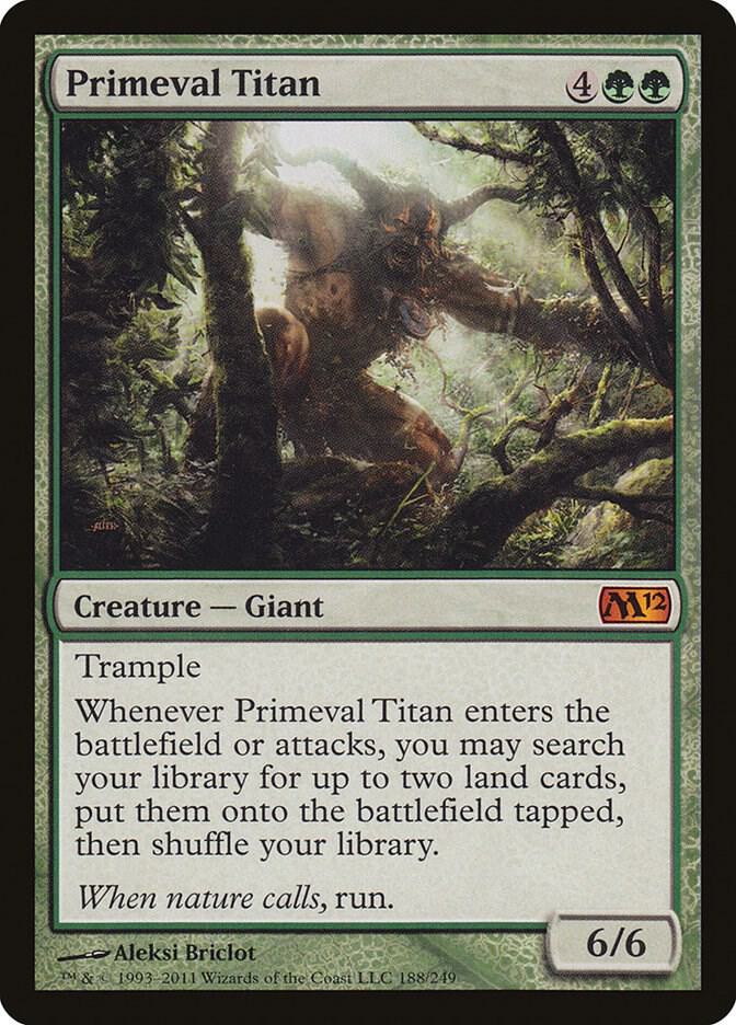 Primeval Titan card image