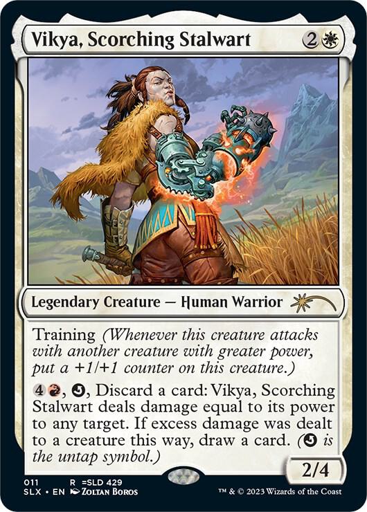 Vikya, Scorching Stalwart card image