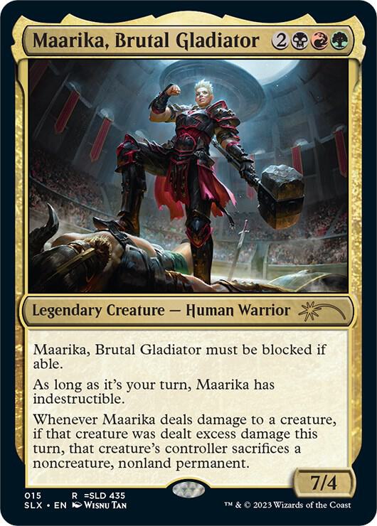 Maarika, Brutal Gladiator card image