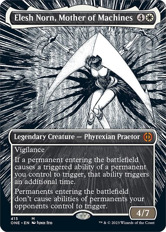Elesh Norn, Mother of Machines (Borderless) card image