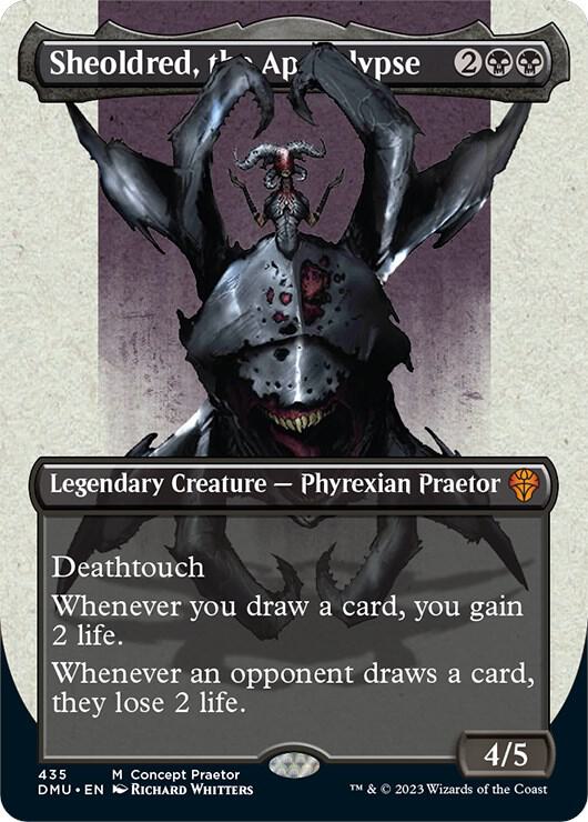 Sheoldred, the Apocalypse (Concept Praetor) card image