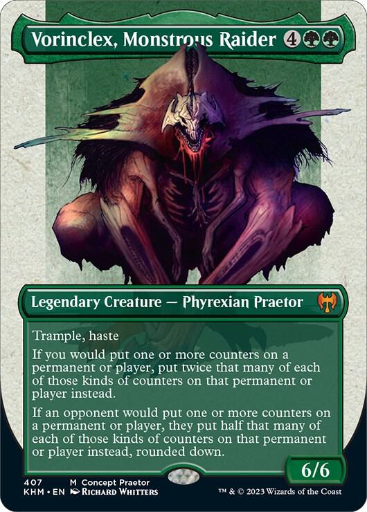 Vorinclex, Monstrous Raider (Concept Praetor) (Step-and-Compleat Foil) card image
