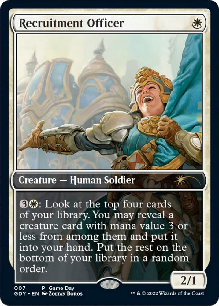 Recruitment Officer card image