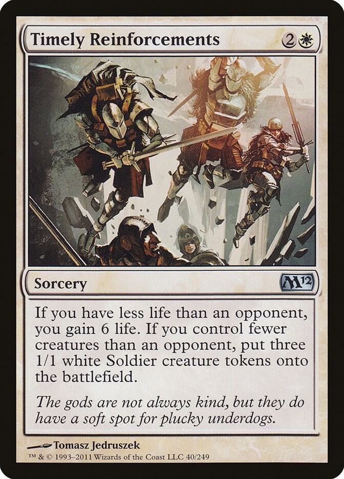 Timely Reinforcements card image