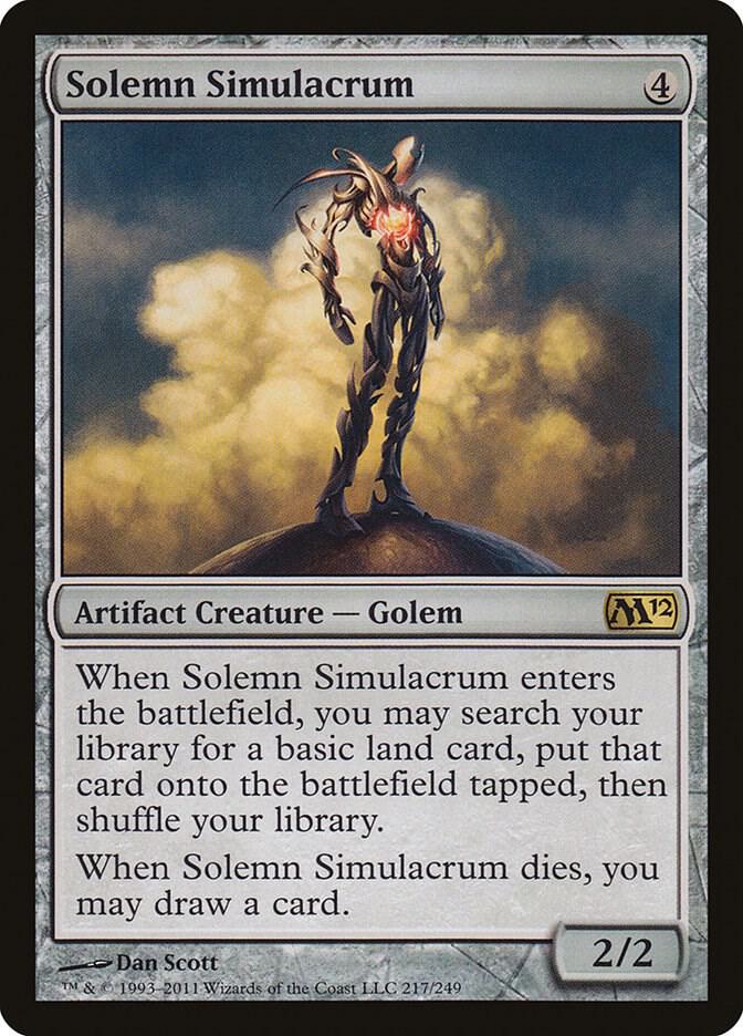 Solemn Simulacrum card image