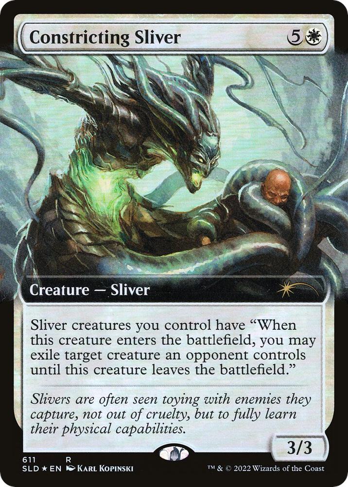 Constricting Sliver (Extended Art) card image