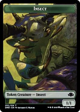 Insect // Construct Double-Sided Token card image