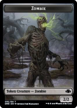 Zombie // Construct Double-Sided Token card image