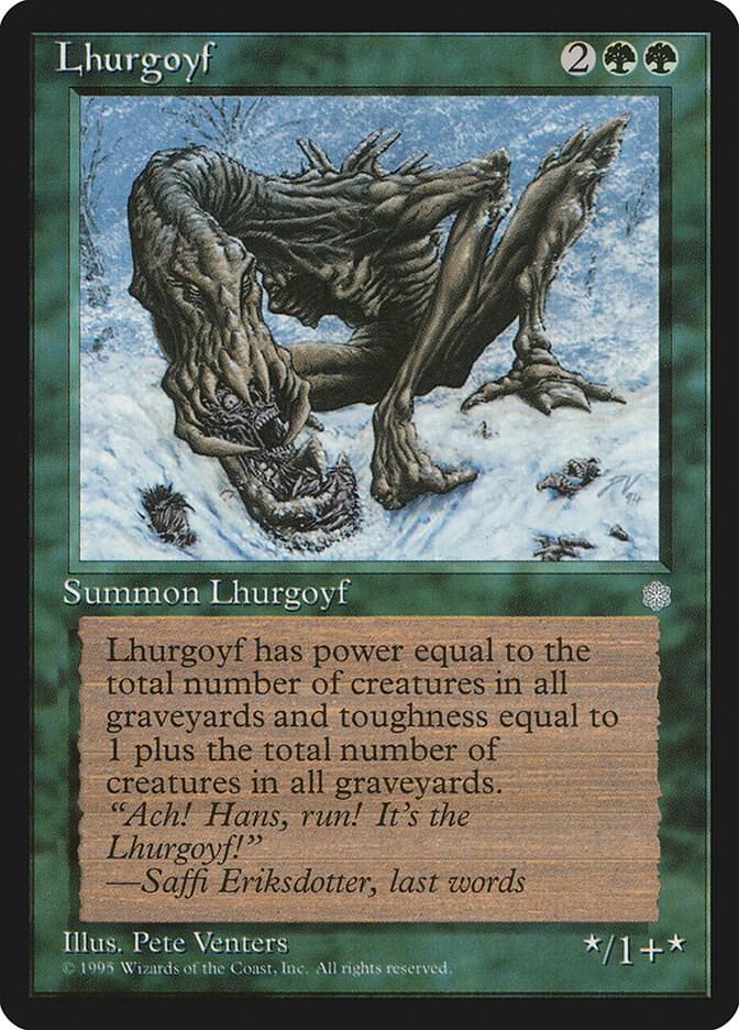 Lhurgoyf card image