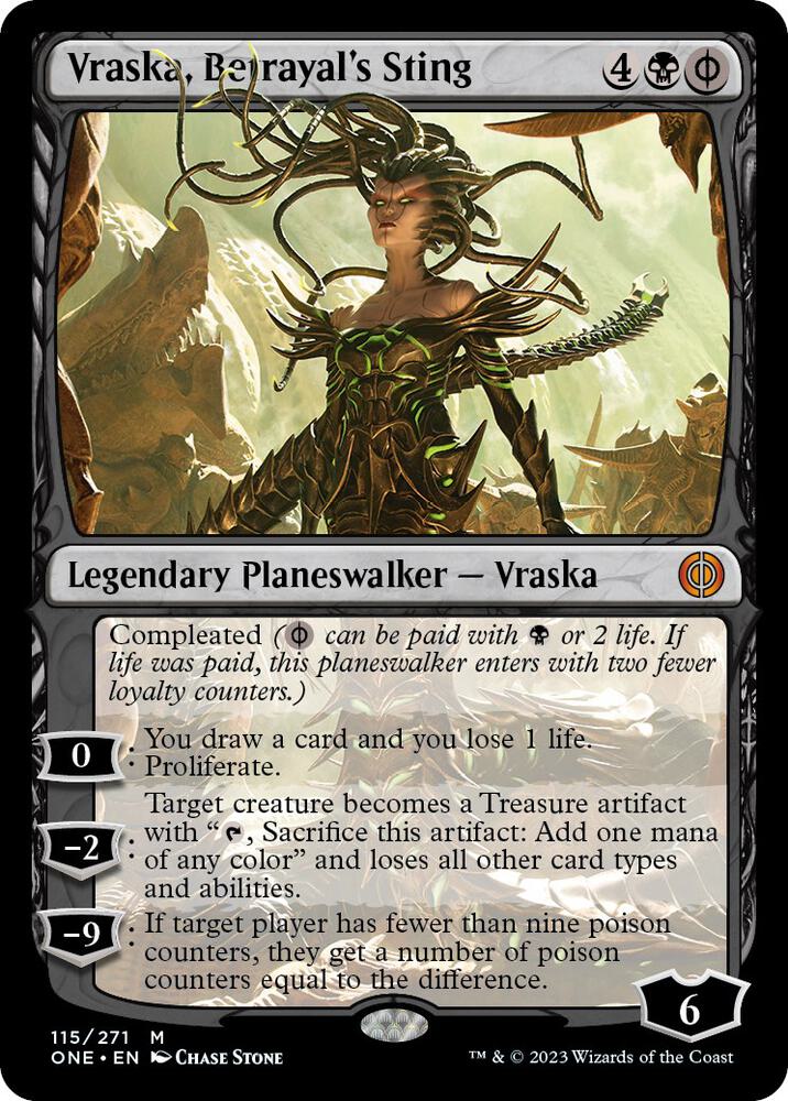 Vraska, Betrayal's Sting card image