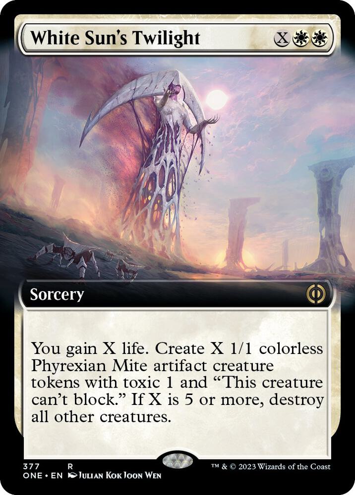 White Sun's Twilight (Extended Art) card image
