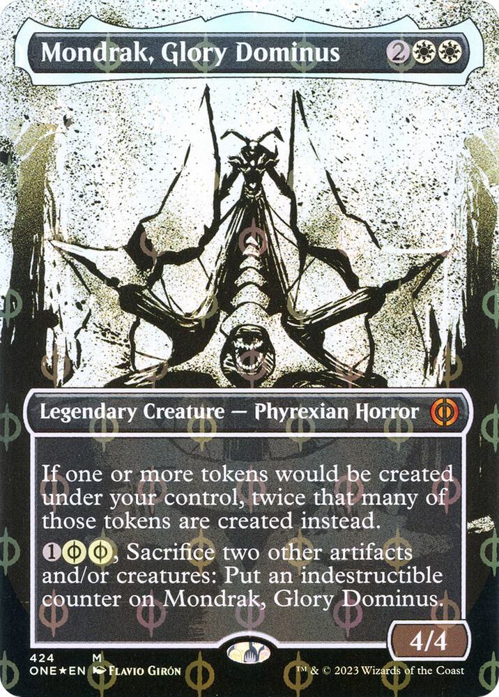 Mondrak, Glory Dominus (Showcase) (Step-and-Compleat Foil) card image