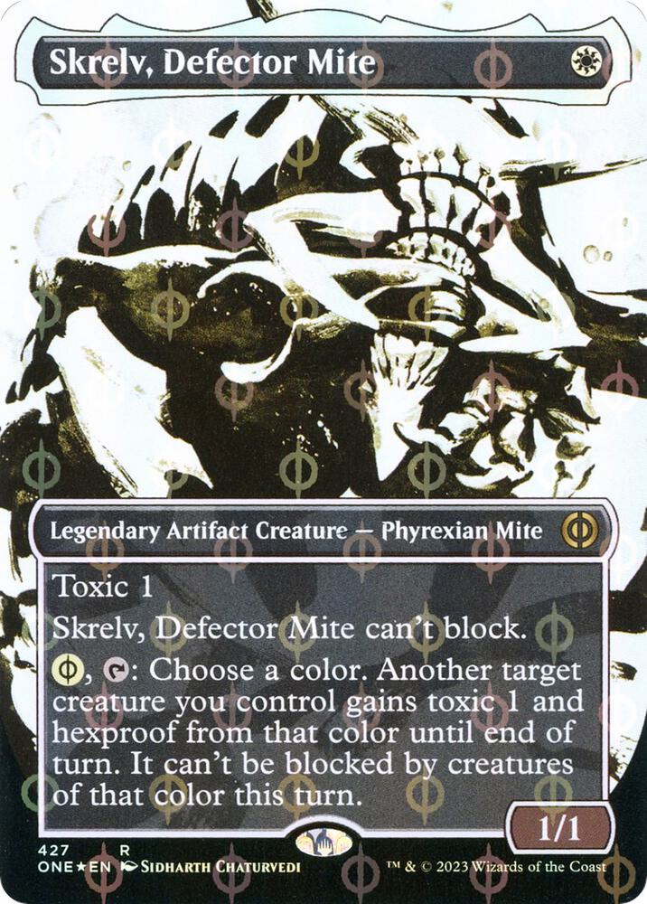 Skrelv, Defector Mite (Showcase) (Step-and-Compleat Foil) card image
