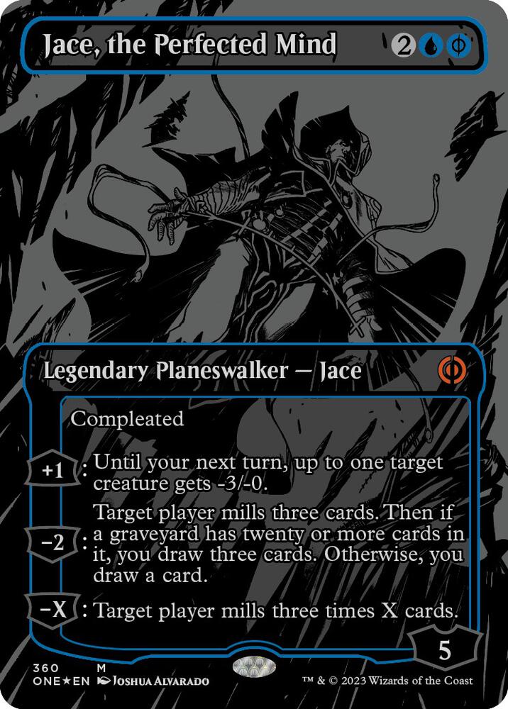 Jace, the Perfected Mind (Oil Slick Raised Foil) card image