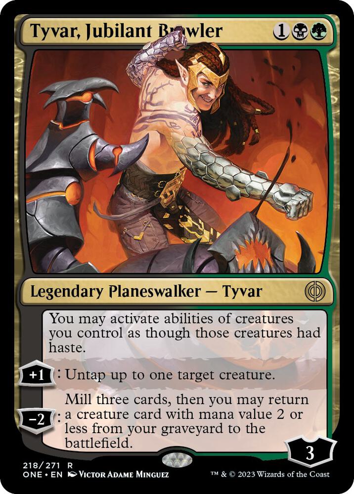 Tyvar, Jubilant Brawler card image