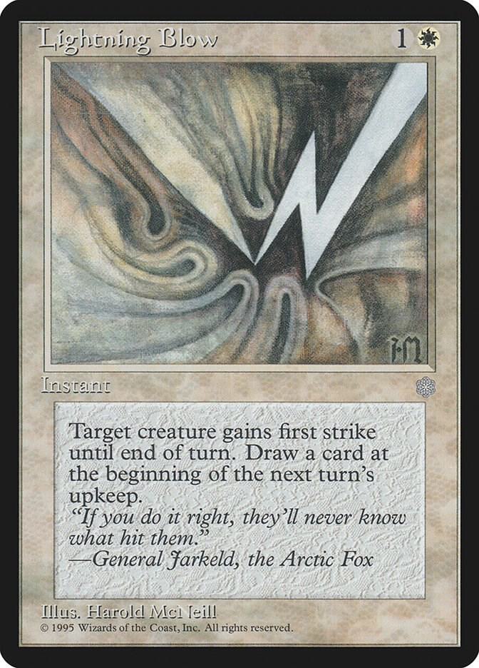 Lightning Blow card image