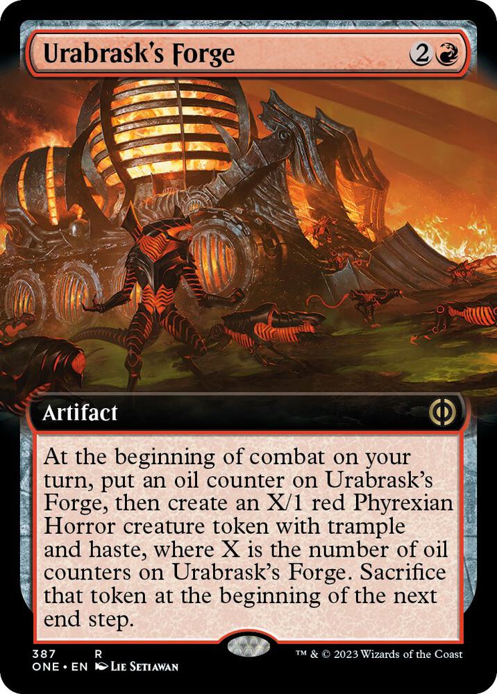 Urabrask's Forge (Extended Art) card image