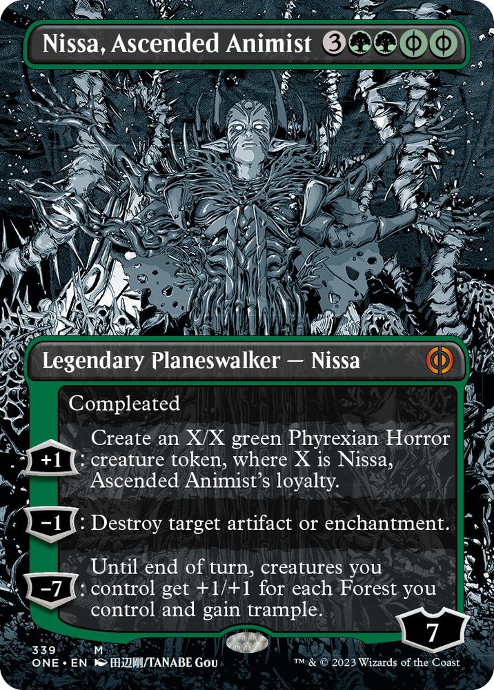 Nissa, Ascended Animist (Borderless) card image