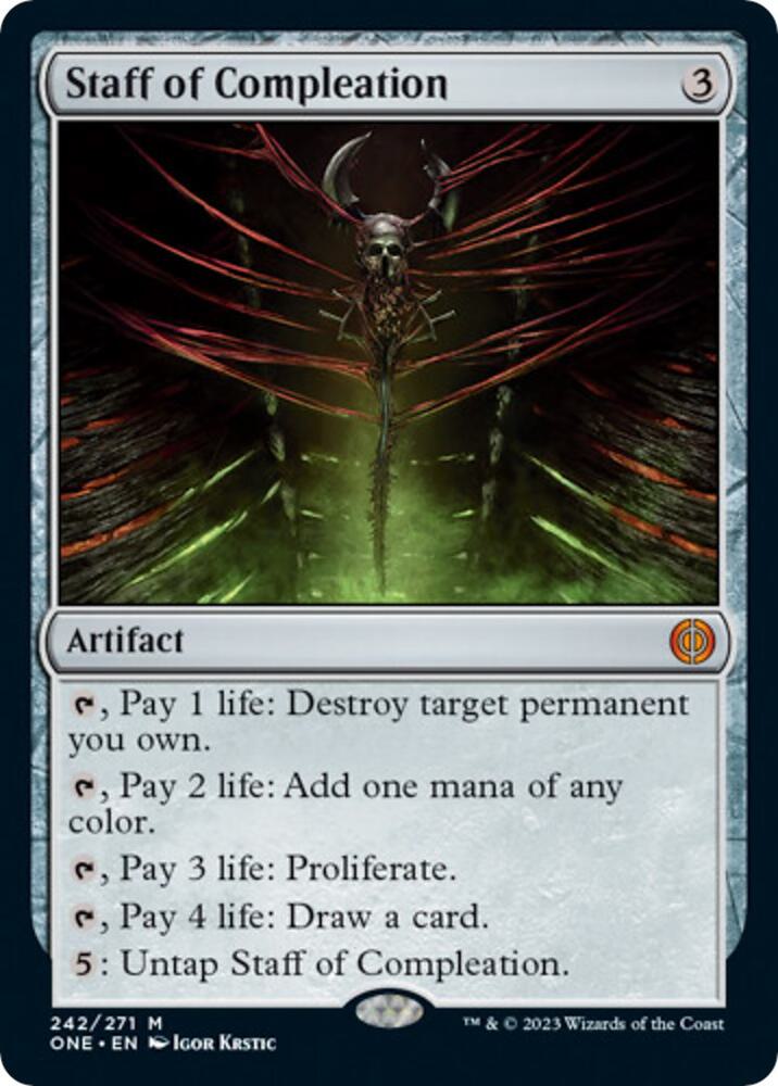 Staff of Compleation card image