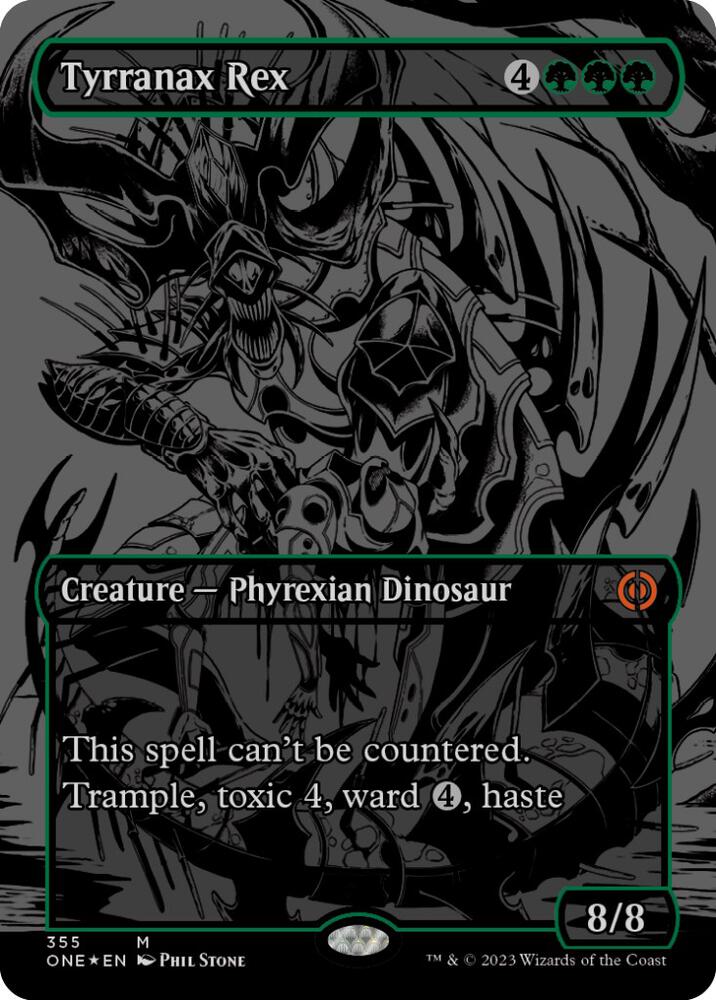 Tyrranax Rex (Oil Slick Raised Foil) card image