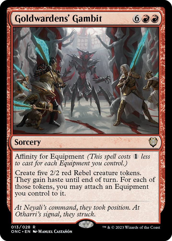 Goldwardens' Gambit card image