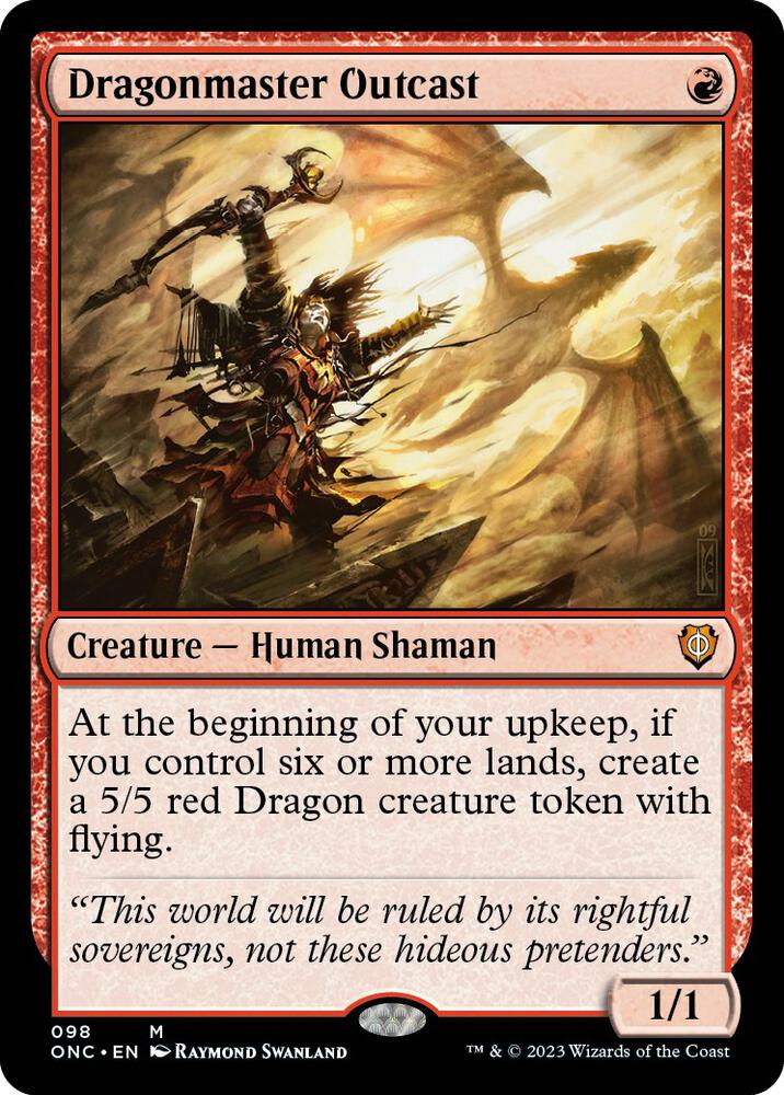 Dragonmaster Outcast card image