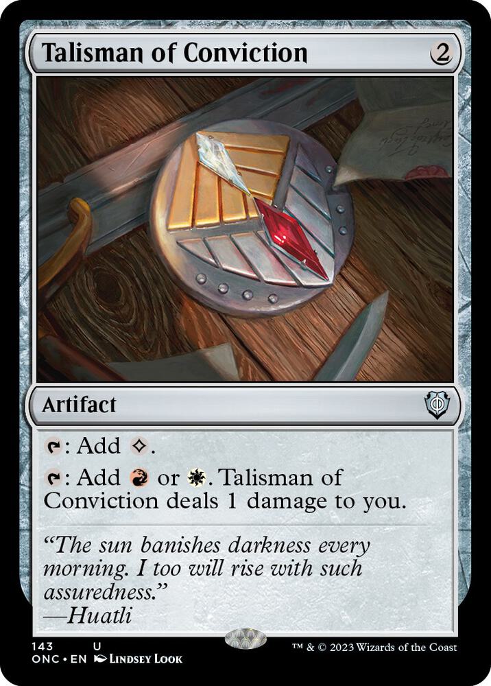 Talisman of Conviction card image