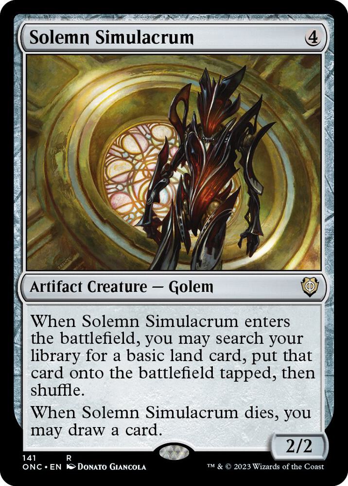 Solemn Simulacrum card image