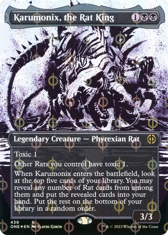 Karumonix, the Rat King (Showcase) (Step-and-Compleat Foil) card image