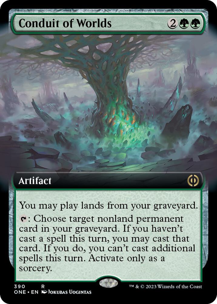 Conduit of Worlds (Extended Art) card image