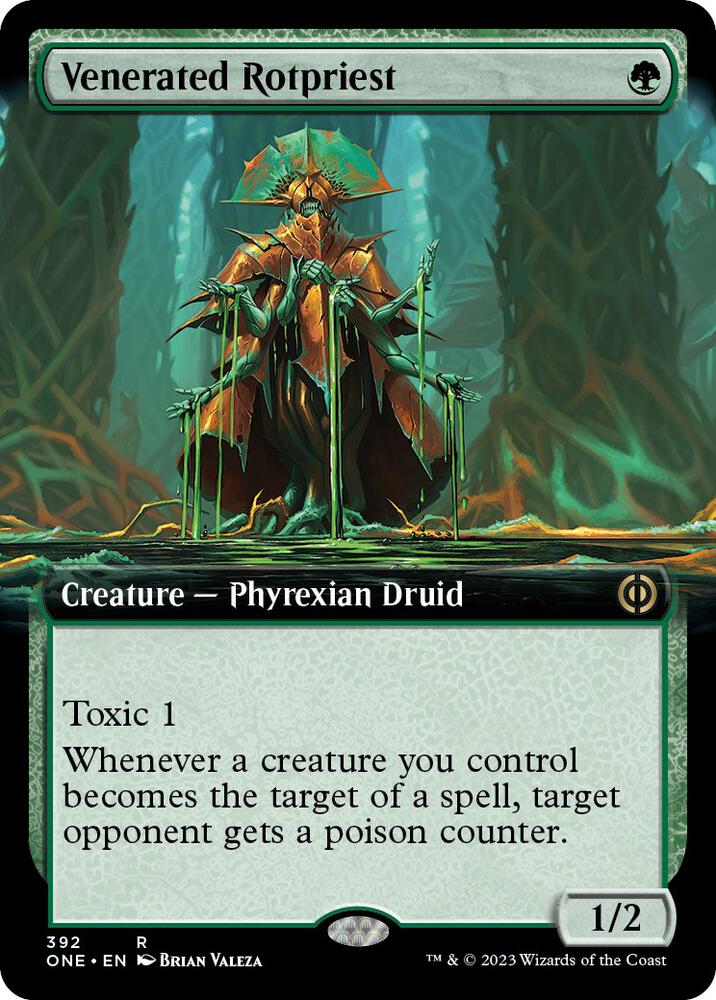 Venerated Rotpriest (Extended Art) card image