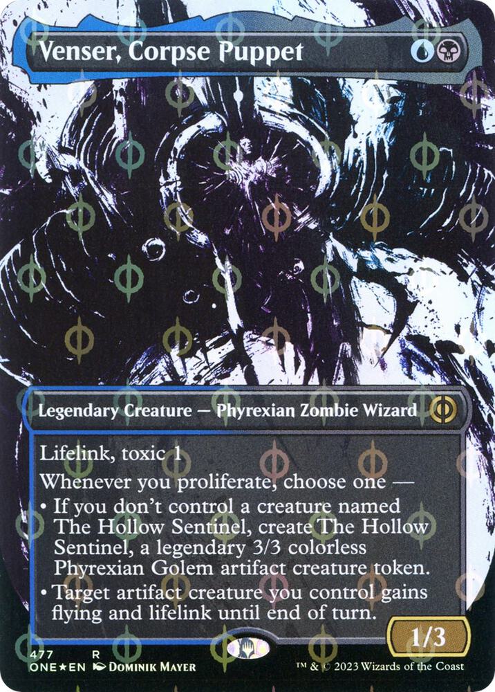 Venser, Corpse Puppet (Showcase) (Step-and-Compleat Foil) card image