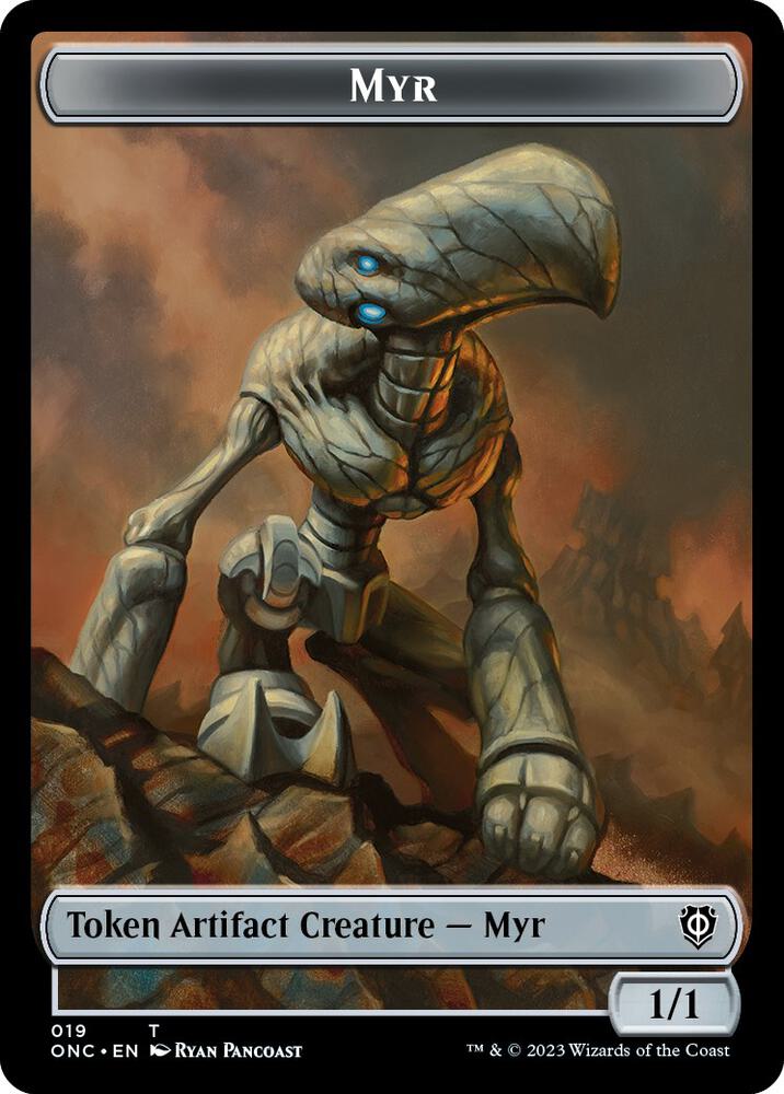 Myr // Thopter Double-Sided Token card image