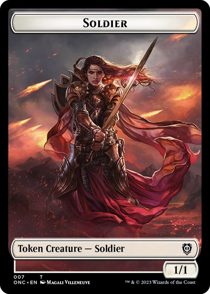 Soldier (007) // Angel (002) Double-Sided Token card image