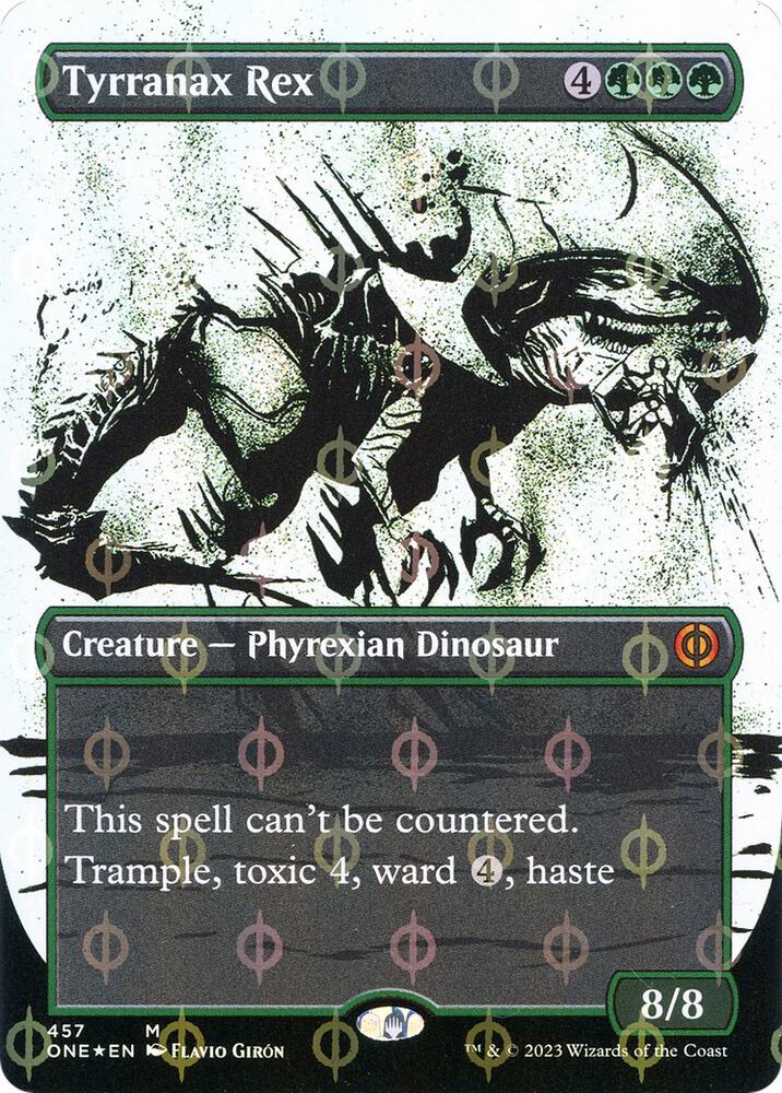 Tyrranax Rex (Showcase) (Step-and-Compleat Foil) card image