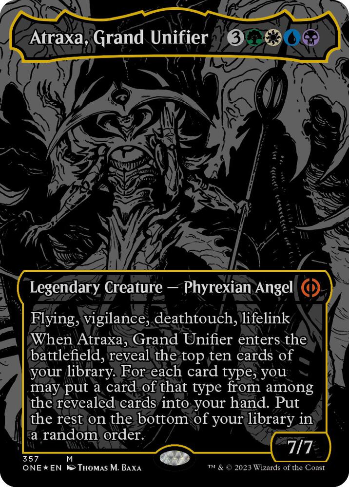 Atraxa, Grand Unifier (Oil Slick Raised Foil) card image