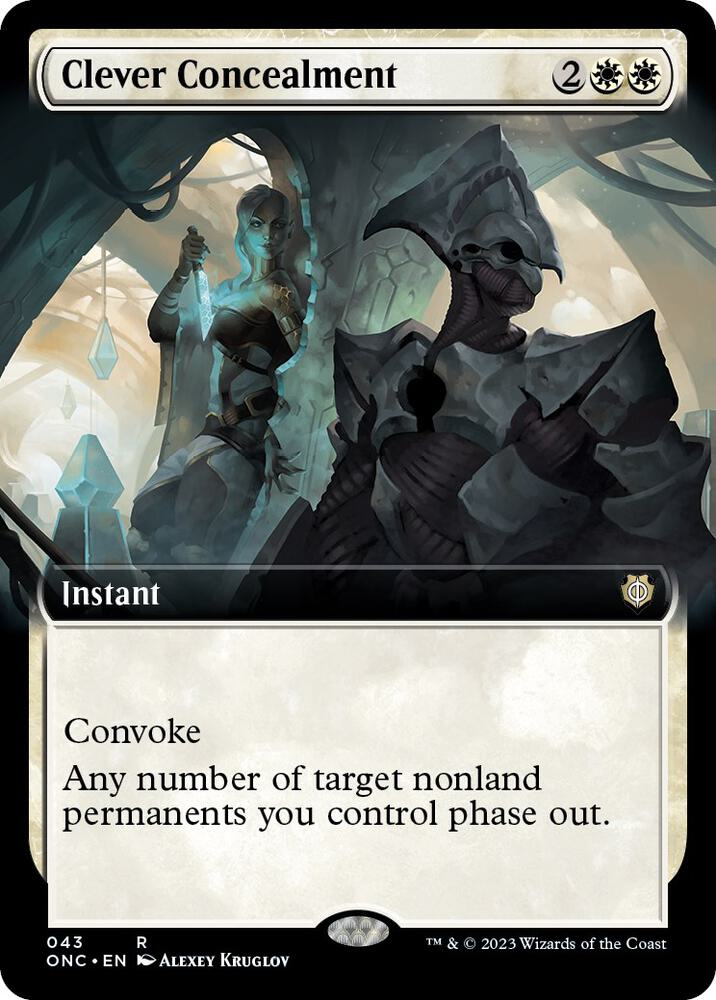Clever Concealment (Extended Art) card image