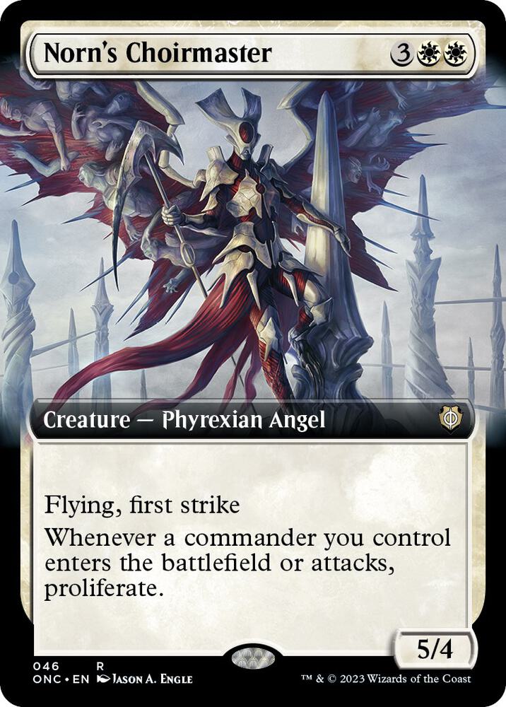 Norn's Choirmaster (Extended Art) card image