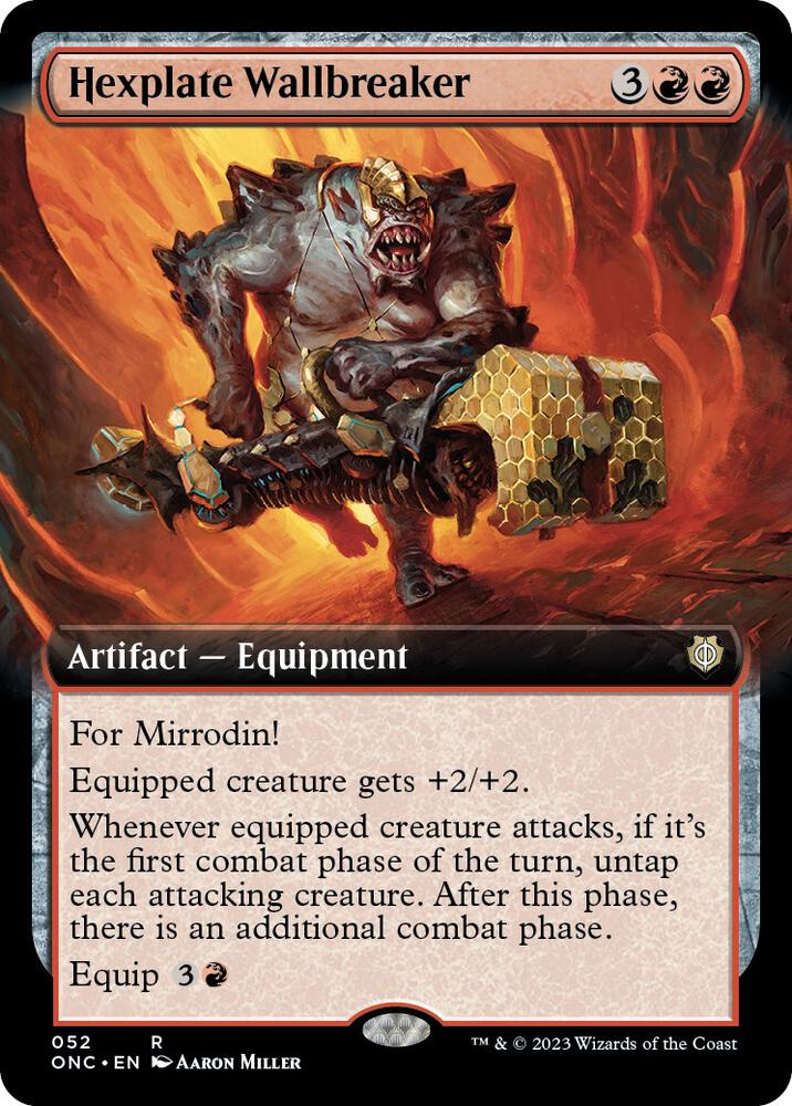 Hexplate Wallbreaker (Extended Art) card image