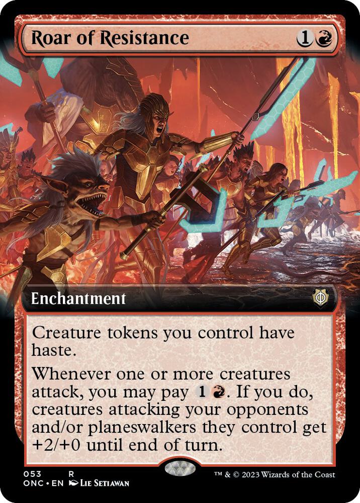 Roar of Resistance (Extended Art) card image
