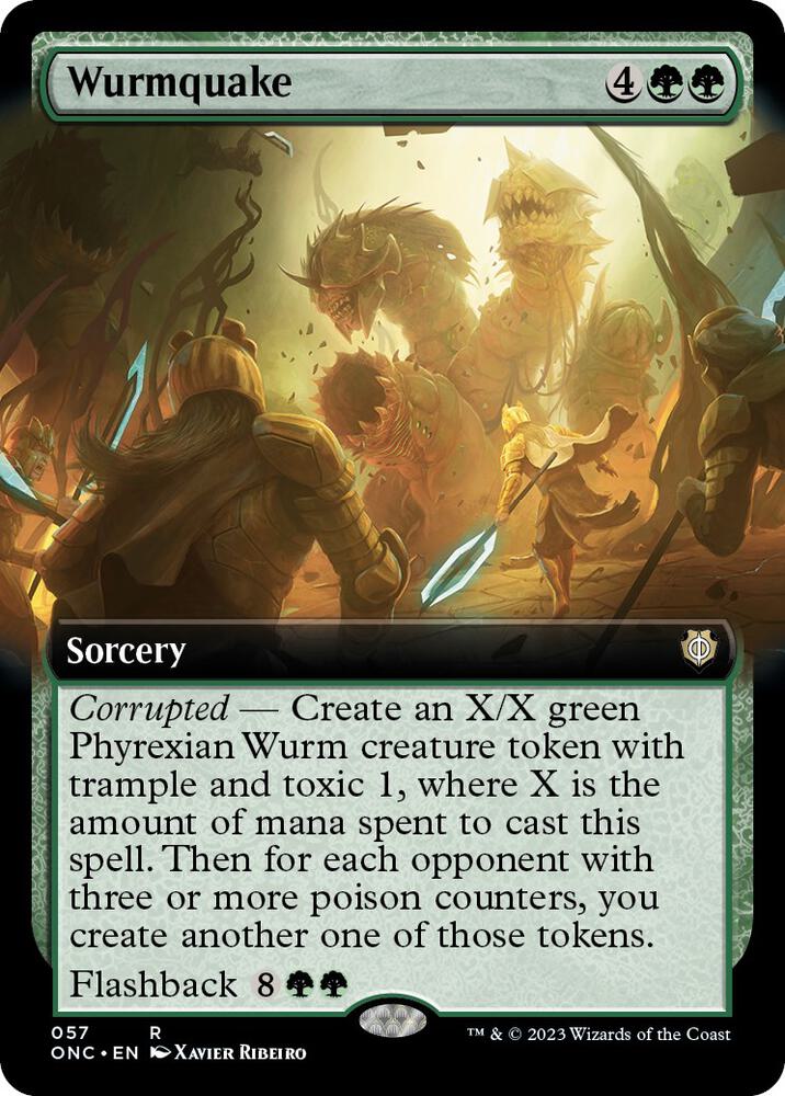 Wurmquake (Extended Art) card image